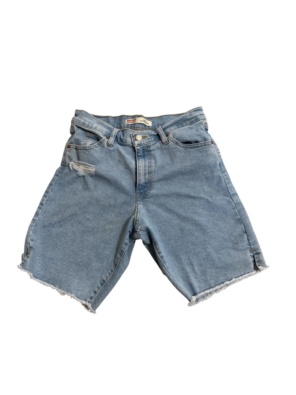 Levi Strauss Signature Heritage High-Rise Bermuda Women Size 2